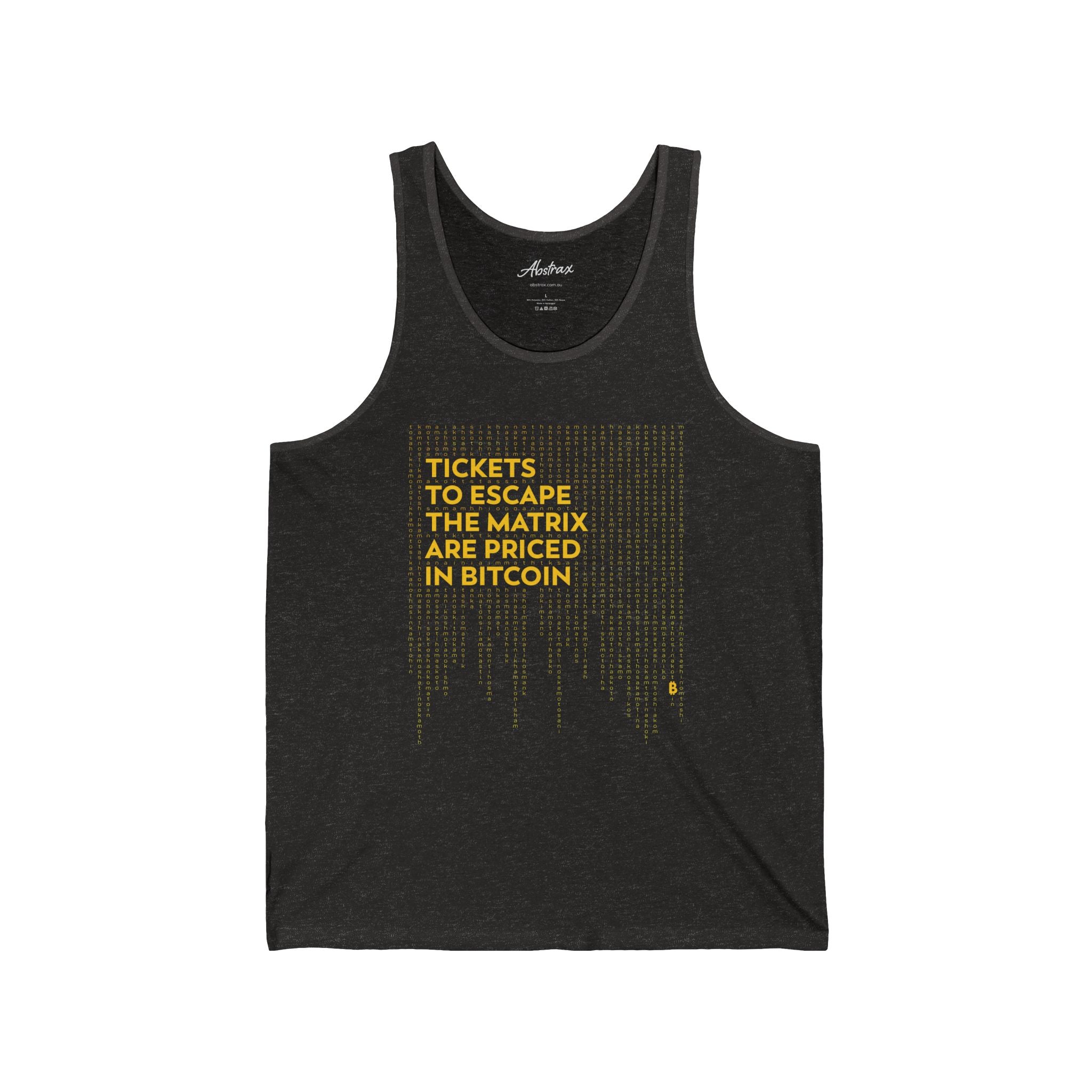 Unisex 'Escape the Matrix' Jersey Tank