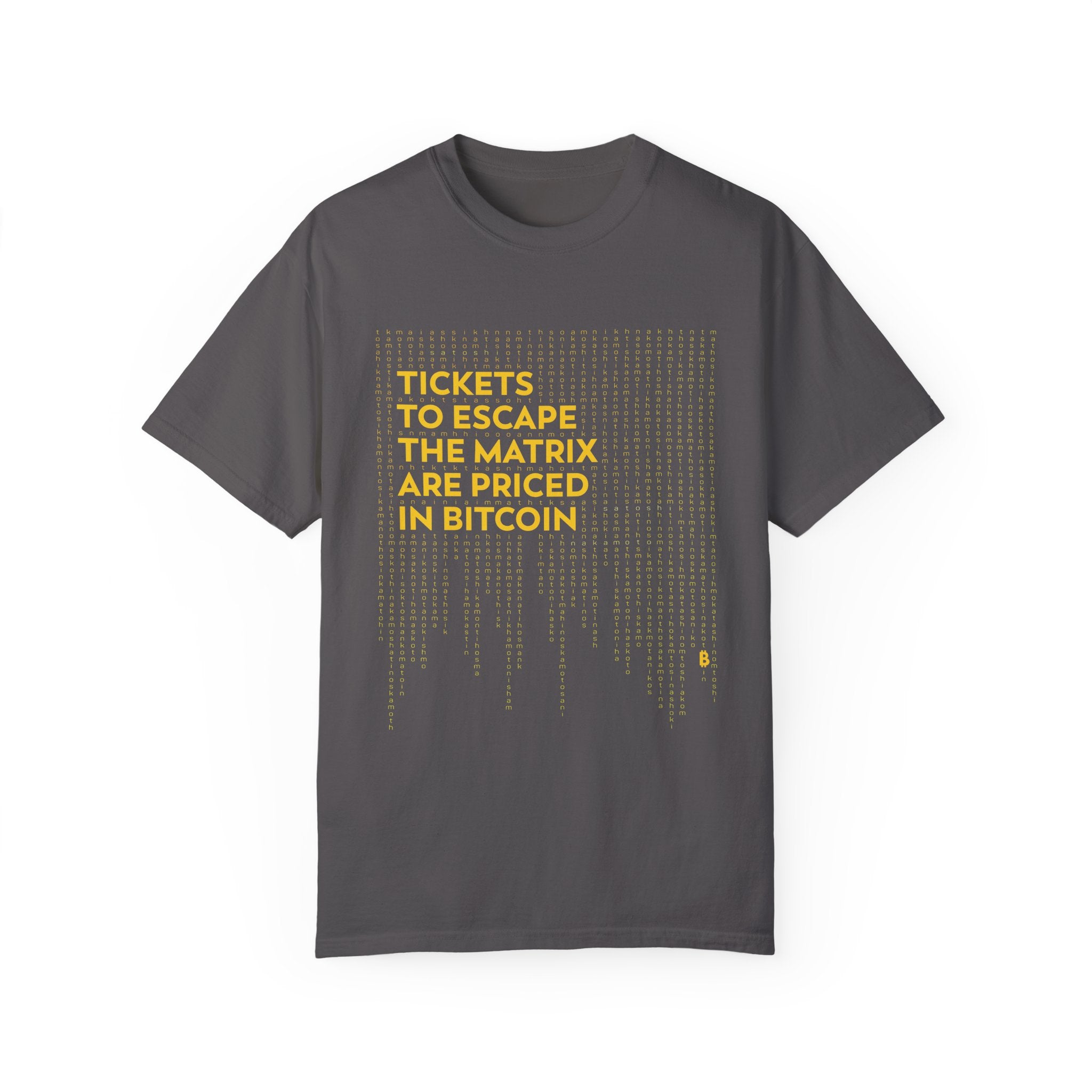 Tickets to Escape the Matrix are Priced in Bitcoin
