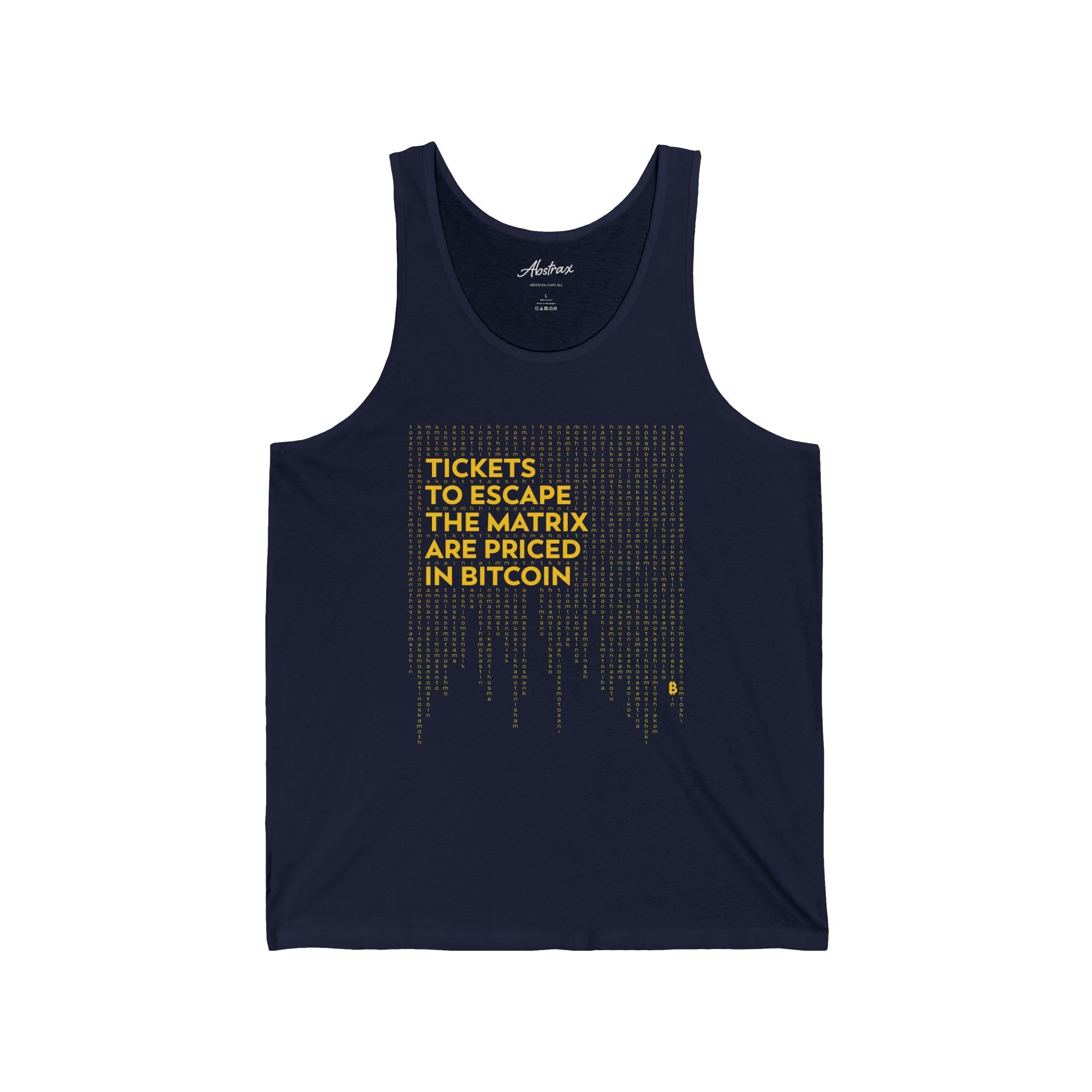 Unisex 'Escape the Matrix' Jersey Tank