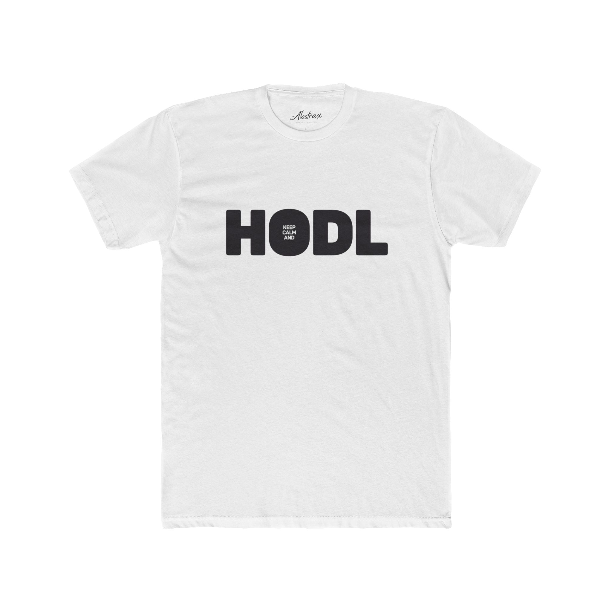 Keep Calm and HODL - Black / White Print