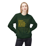 Bitcoin: Escape the Matrix - Unisex Crew Neck Sweatshirt