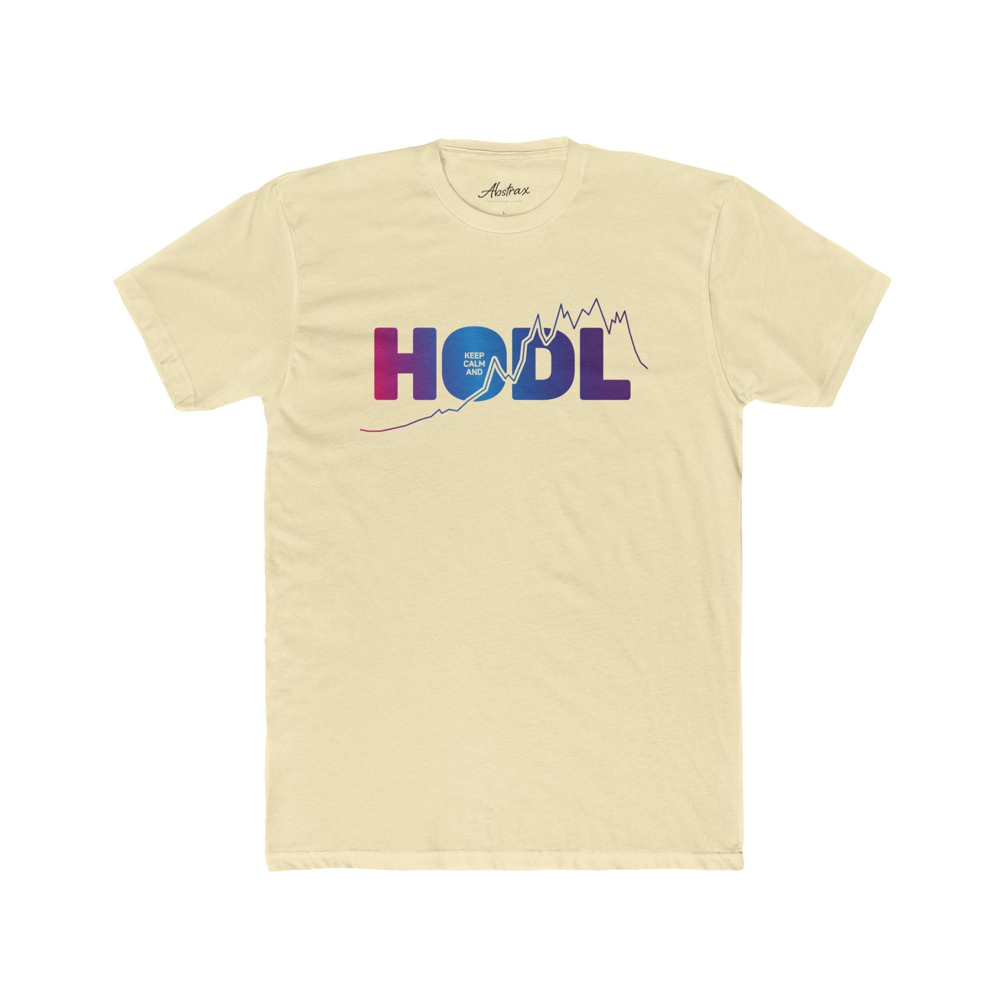 HODL - Hold On for Dear Life - Unisex Cotton Crew T
