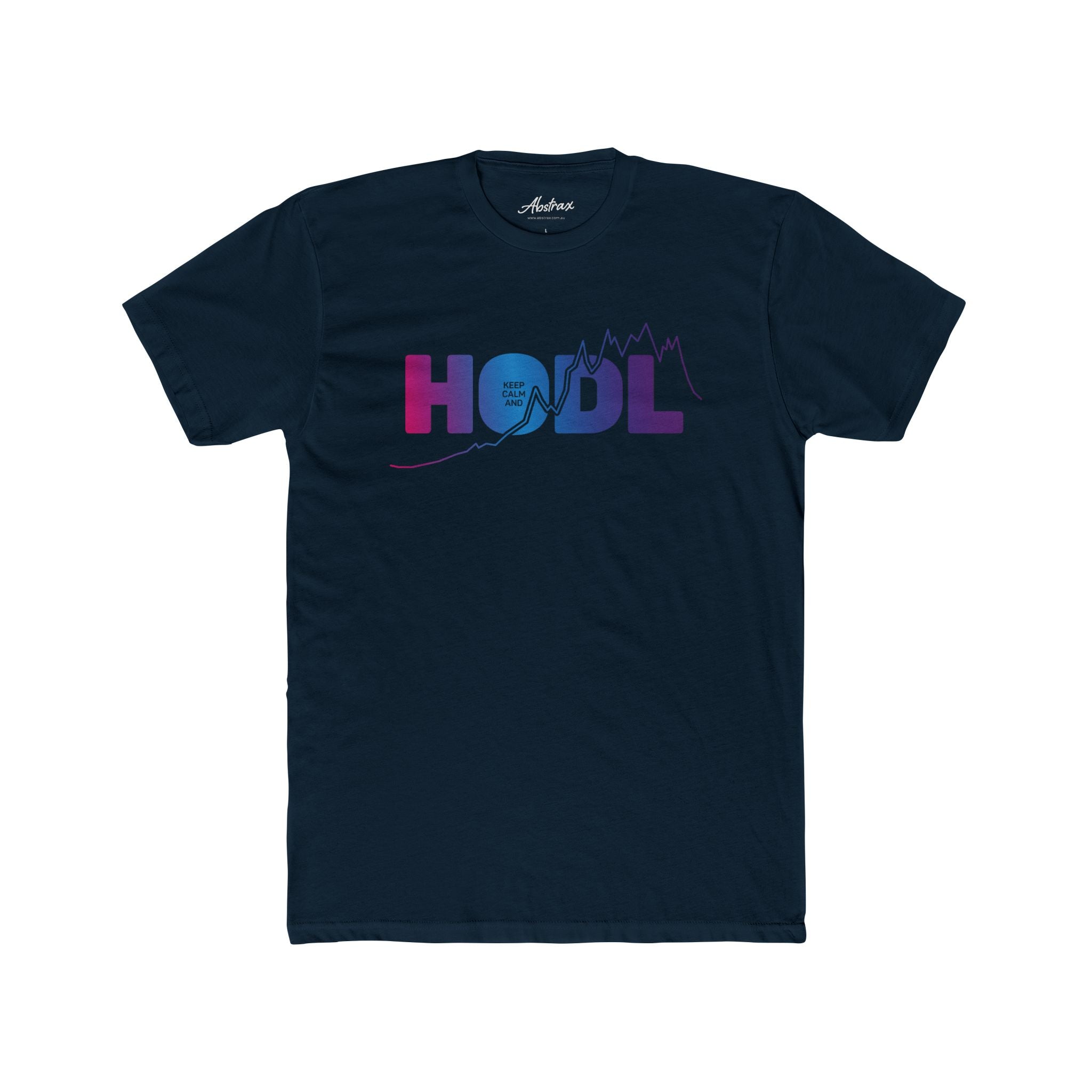 HODL - Hold On for Dear Life - Unisex Cotton Crew T