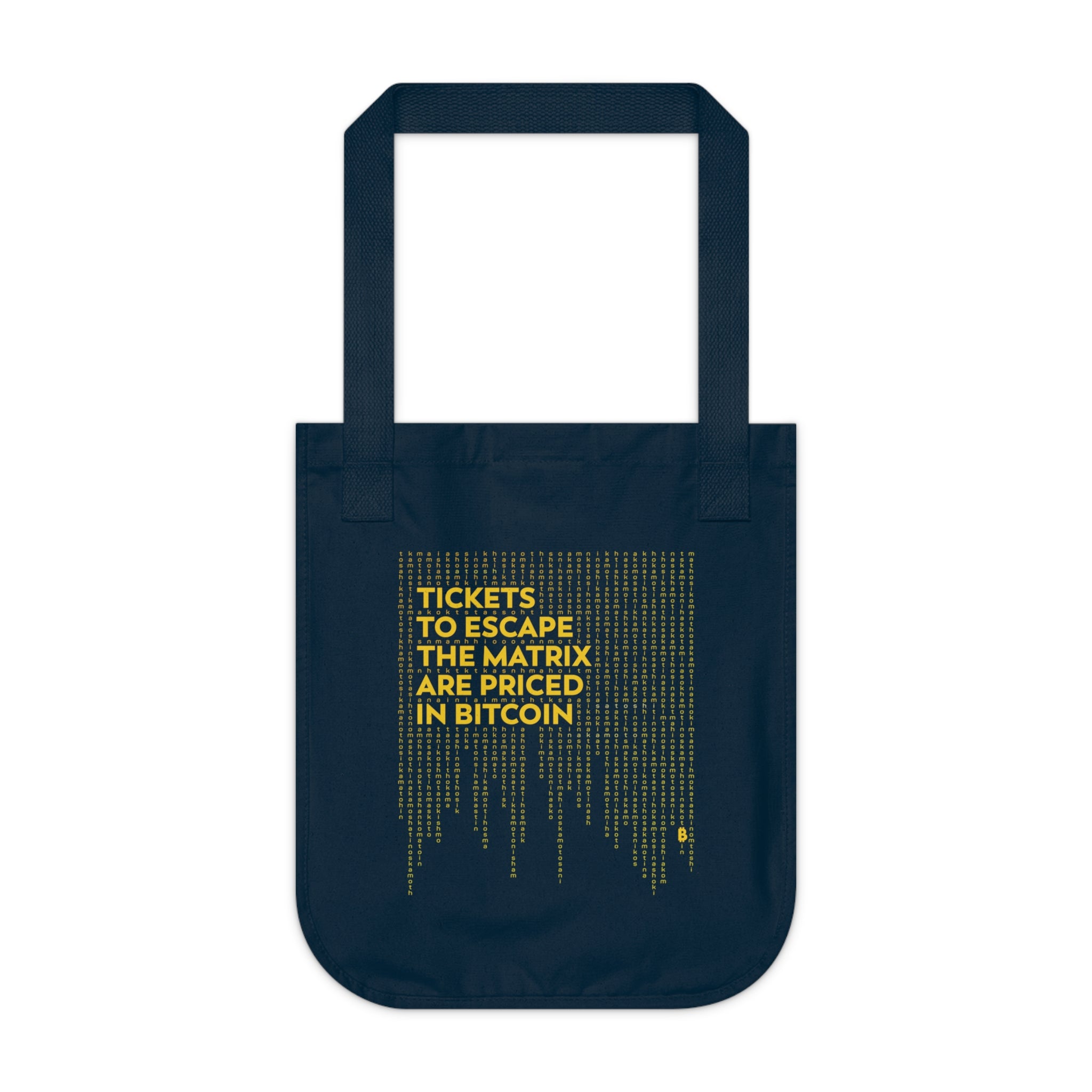 Escape the Matrix - Organic Canvas Tote Bag