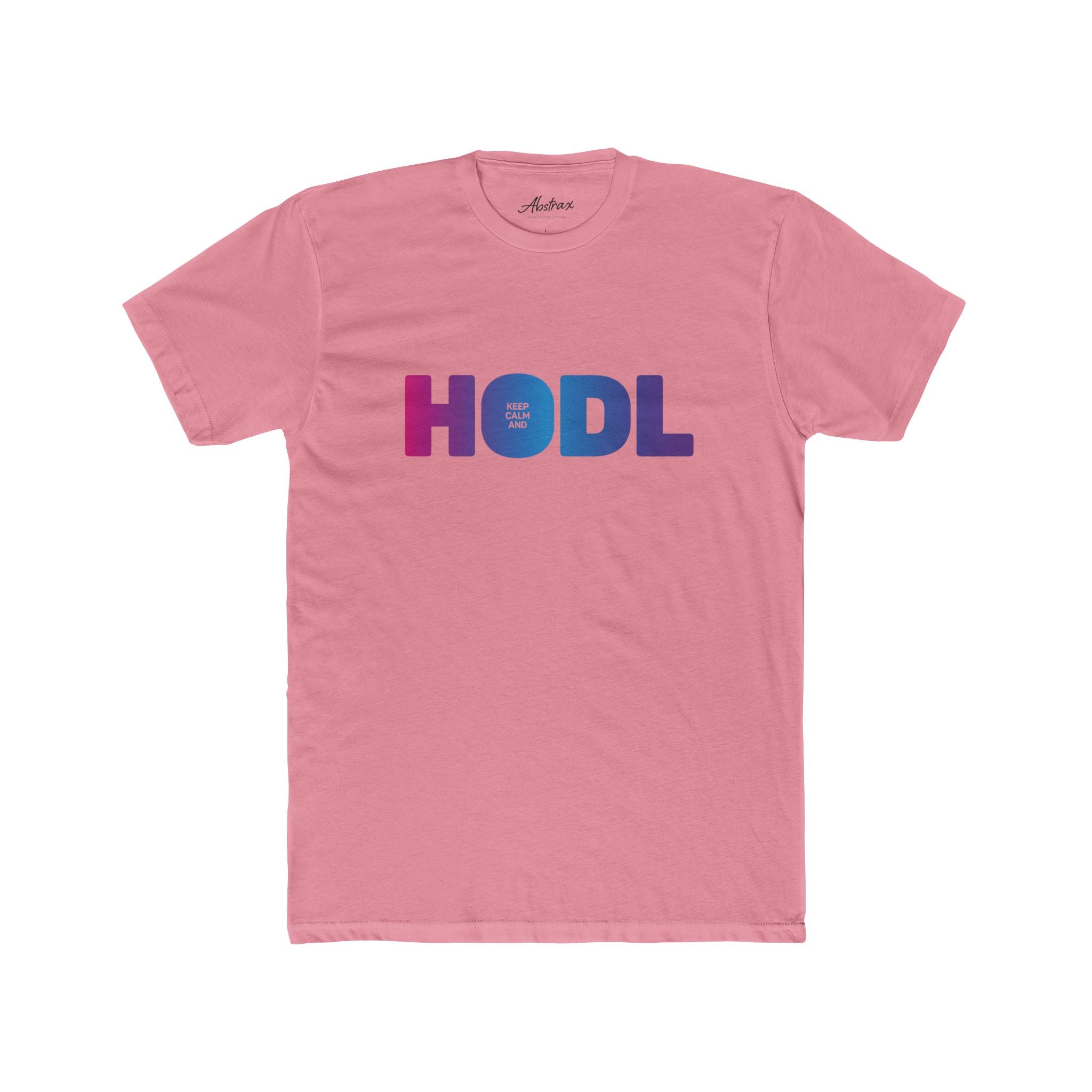 Keep Calm and HODL - Colour Gradient Print T-Shirt