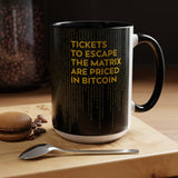 BTC Matrix Mug