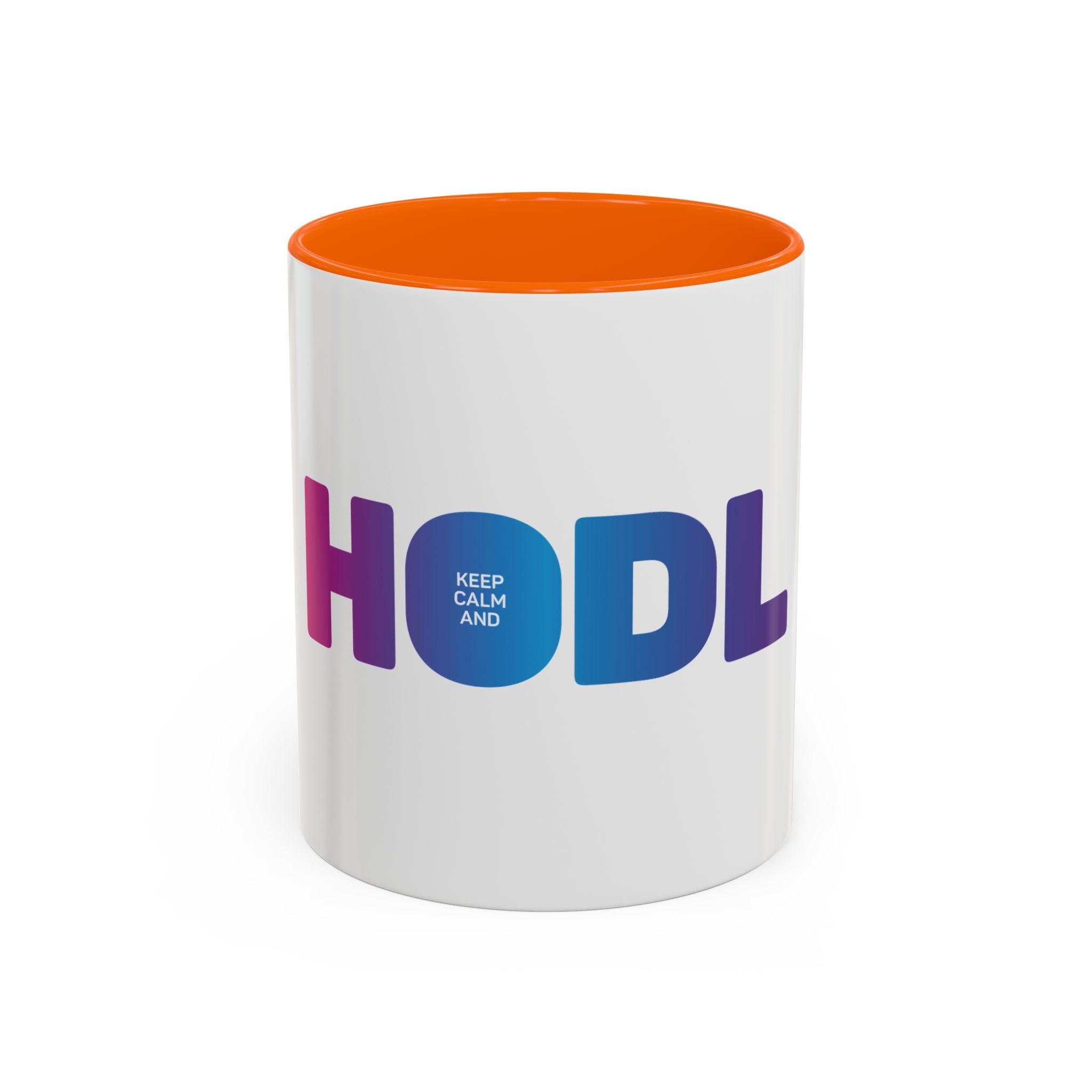 HODL Mug - Colour Gradient (white)