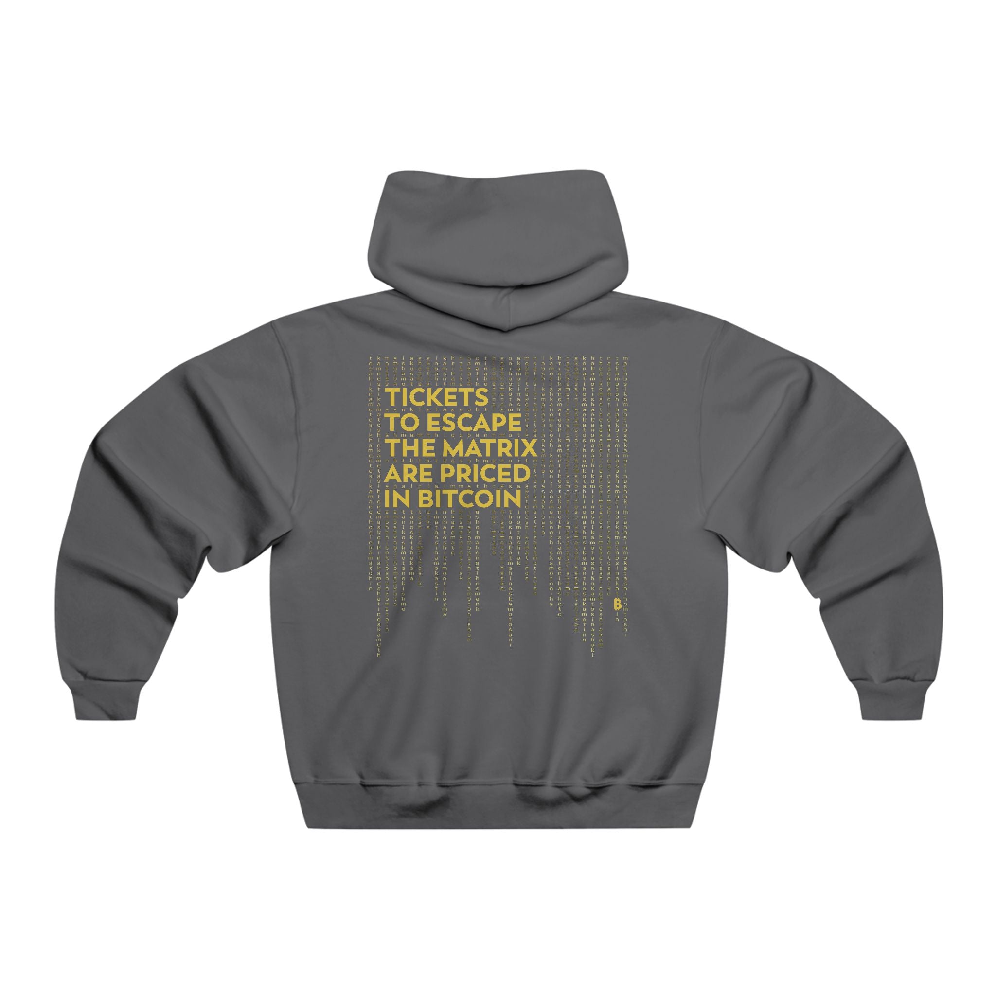 Bitcoin - Escape the Matrix - NUBLEND® Hoodie