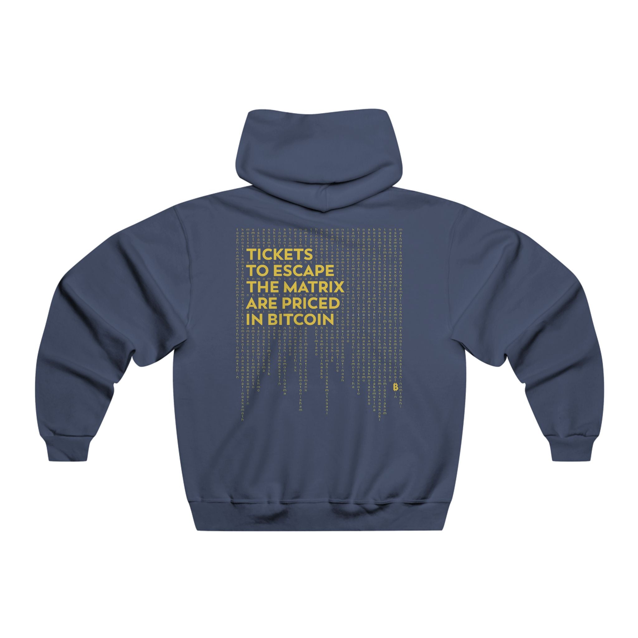 Bitcoin - Escape the Matrix - NUBLEND® Hoodie