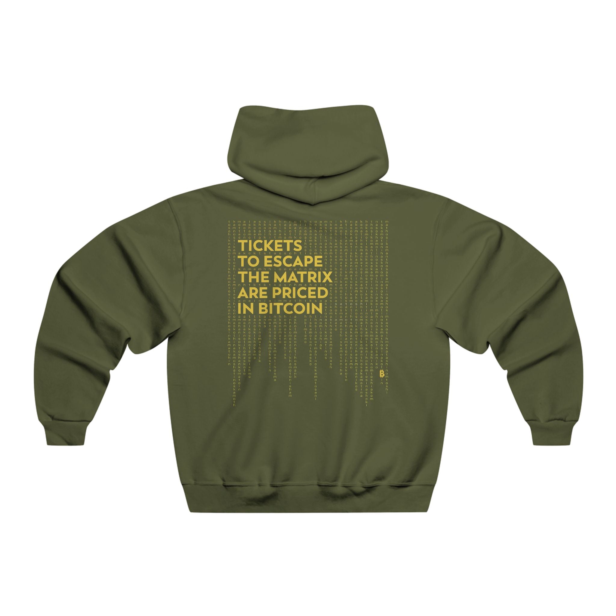 Bitcoin - Escape the Matrix - NUBLEND® Hoodie