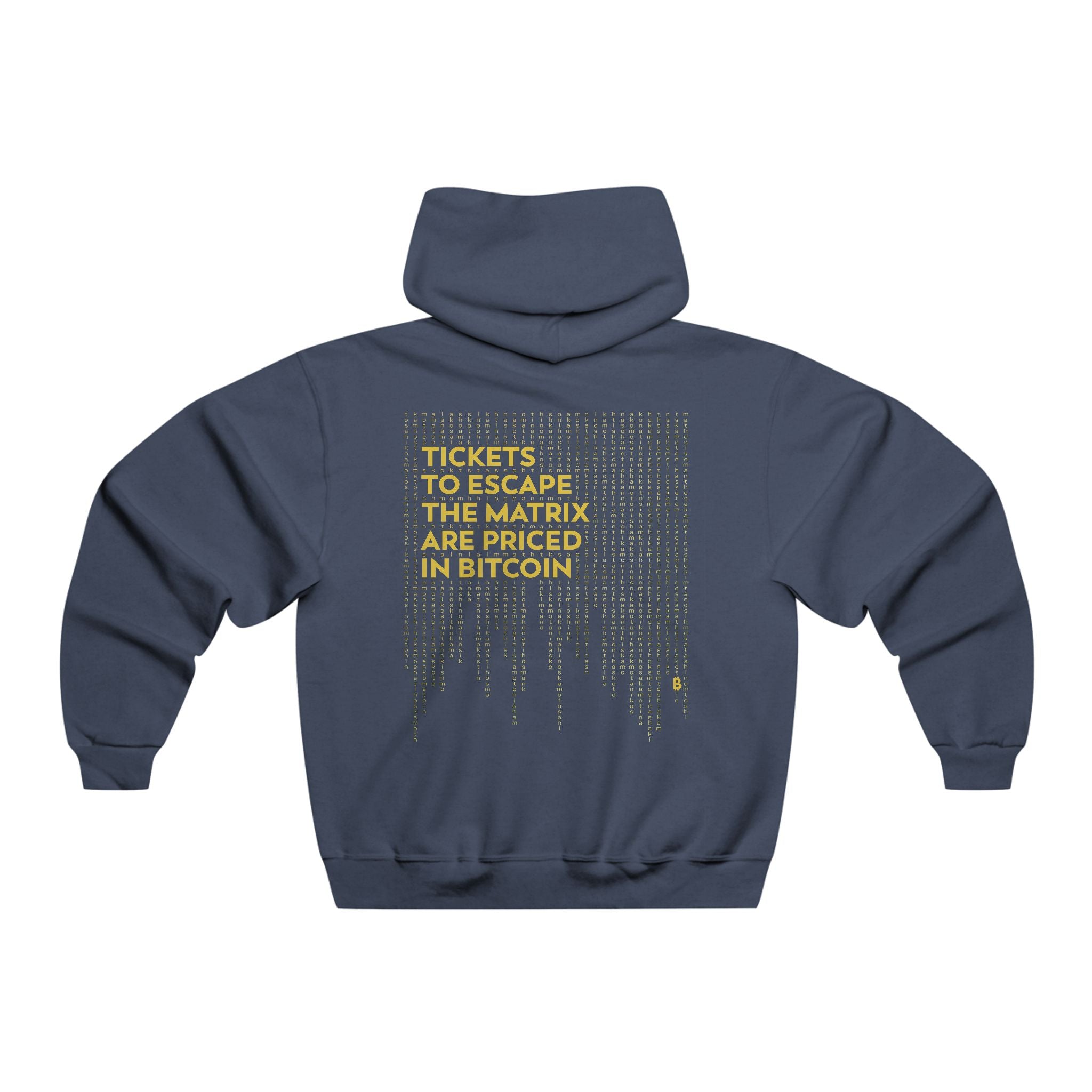 Bitcoin - Escape the Matrix - NUBLEND® Hoodie