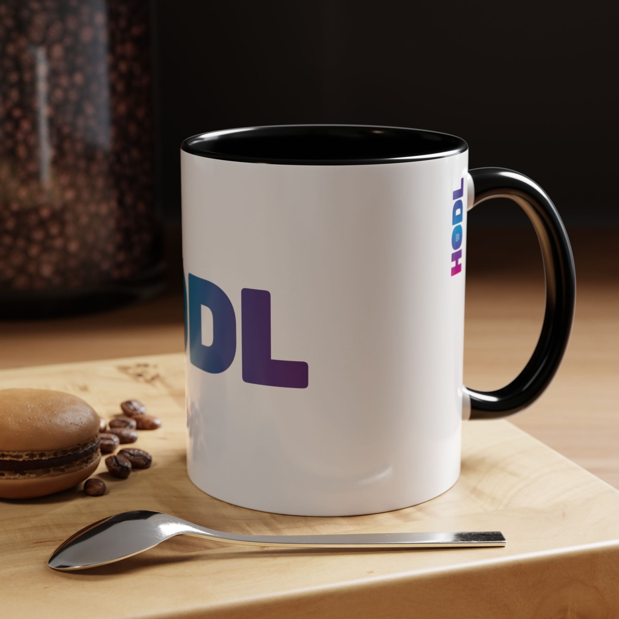 HODL Mug - Colour Gradient (white)