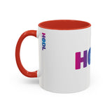 HODL Mug - Colour Gradient (white)