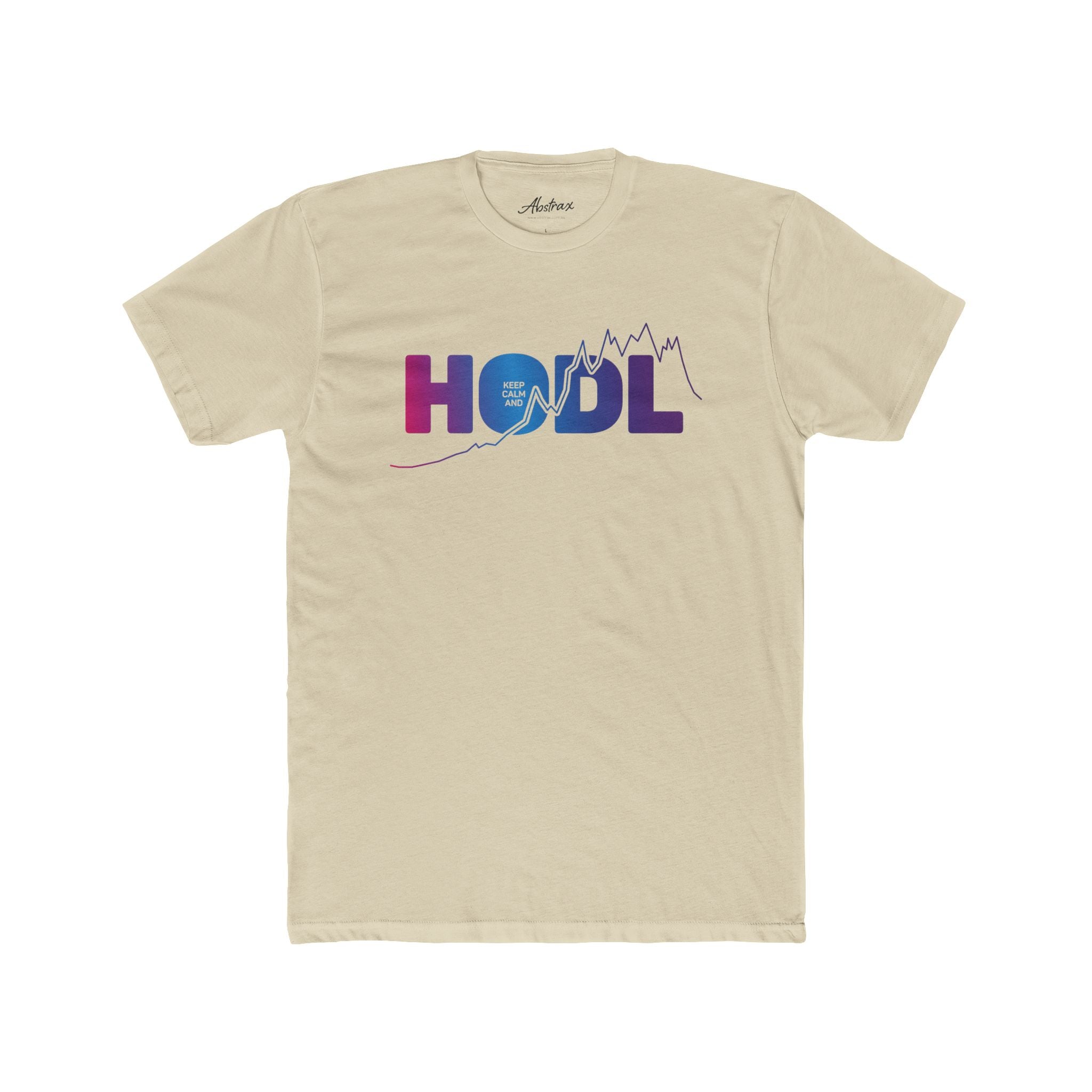HODL - Hold On for Dear Life - Unisex Cotton Crew T
