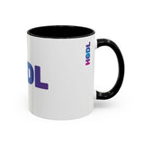 HODL Mug - Colour Gradient (white)