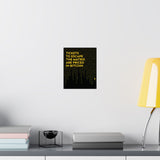 Poster: Tickets to Escape The Matrix are Priced in Bitcoin